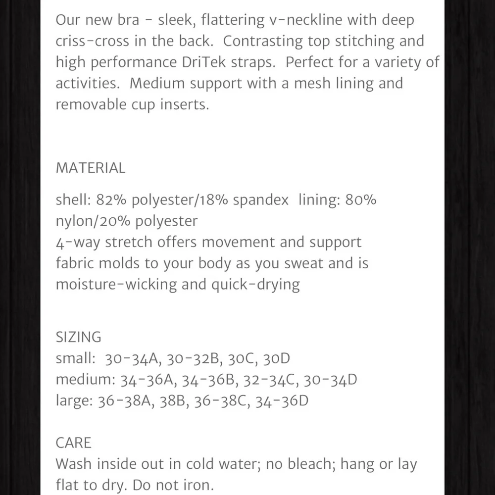 💥HP💥NWT Sports Bra, Emily HSU Designs, Skulls - Picture 5 of 6